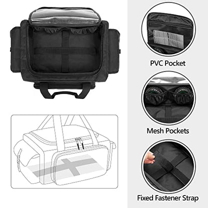 GOBUROS RC Storage Bag for 1/14, 1/16 and 1/18 Car, RC Car Carrying Bag | RC Carry Case with Tool Pockets for Easy Storage and Transport(Patent Design)