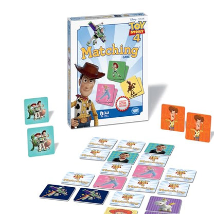 Wonder Forge Toy Story 4 Matching Game | Build Focus and Memory with Woody, Buzz, and Beloved Pixar Characters | Fun and Engaging Activity for Kids Ages 3+ - style: New Packaging