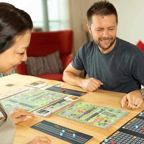 Airport Empire - Airport Tycoon Board Game | 2 Player Strategy Board Game for Adults, Teens & Tweens | Economic Board Game | Ages 10+ | 60-90 Min