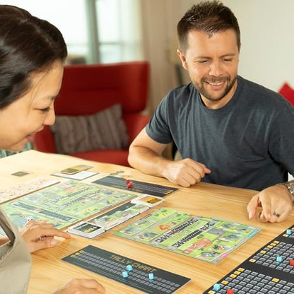 Airport Empire - Airport Tycoon Board Game | 2 Player Strategy Board Game for Adults, Teens & Tweens | Economic Board Game | Ages 10+ | 60-90 Min
