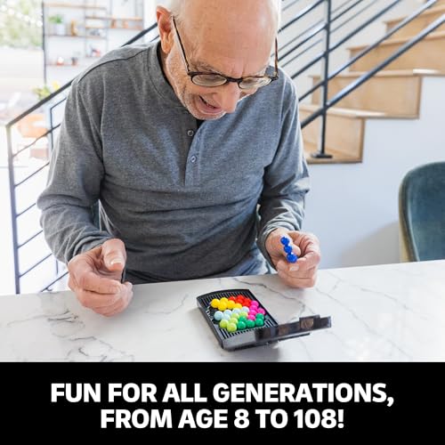 Educational Insights Kanoodle Genius - 3D Brain Teaser Puzzles for Kids, Spatial Puzzle Games for Adults, Teens and Kids, Problem Solving Toys and Logic Puzzles, Single Player Games