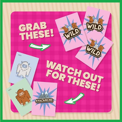 Moose Match Mayhem Speed-Matching Card Game by Taco Cat Games, Ages 7+
