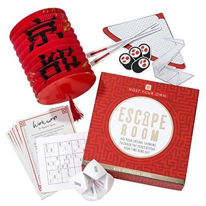 Talking Tables Escape Room Game at Home | Host Your Own Games Night | Japanese Themed | Interactive Ending | for Birthday Party, After Dinner Parties, Entertainment, Adults, Teenagers - color: Escape Room at Home