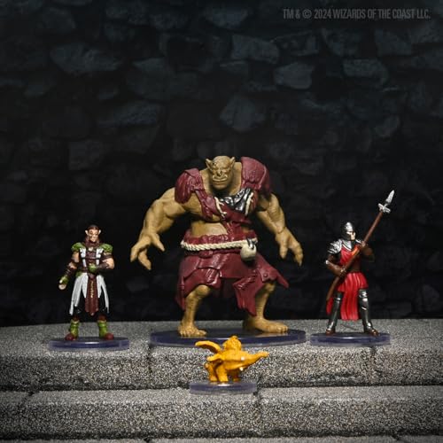 WizKids D&D Icons of the Realms: Adventures from Baldur's Gate - 8 ct. Booster Brick | Includes Characters from BG3 - style: 8 Count Booster Brick