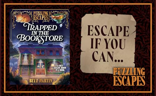 Puzzling Escapes Trapped in the Bookstore - An Escape Room Book