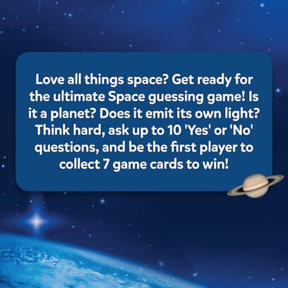 Skillmatics Guess in 10 – NASA Space, Educational Card Game, Gift for Kids | Family Trivia Game, STEM Board Game, Science & Planets, Screen-Free Fun, Girls & Boys Ages 8, 9, 10 and Up - style: 4. Space