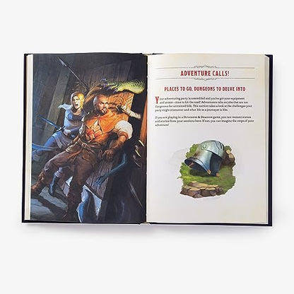 Characters & Quests (Dungeons & Dragons): A Young Adventurer's Workbook for Creating a Hero and Telling Their Tale