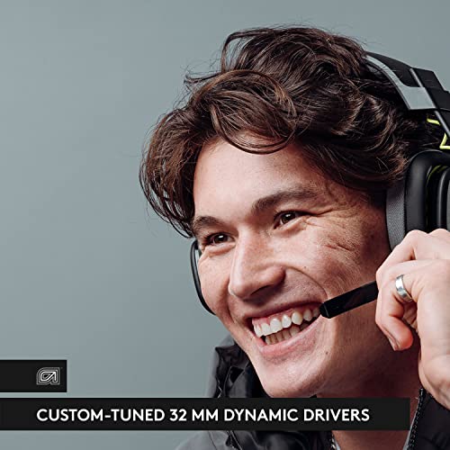Logitech G Astro A10 Gen 2 Cross-Platform Wired Gaming Headset - Black/Xbox | 3.5mm Headphone Jack, 32mm Drivers, Flip-to-Mute Mic, Over-Ear Cup Design - color: Black/Xbox Edition