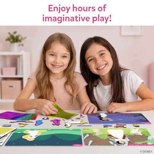 Skillmatics Foil Fun Disney Princess, Foil Art & Craft Kit, Gift for Kids | Travel Toy, Mess-Free Sticker Activity, DIY Decor, For Fans of Cinderella, Ariel & Jasmine, Girls & Boys Ages 4, 5, 6, 7, 8