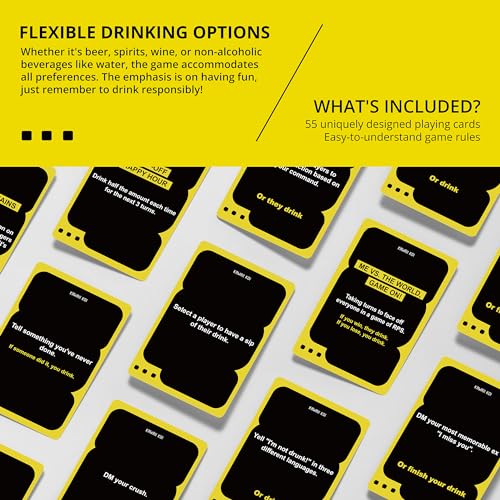 I'm NOT Drunk Drinking Game for Adults, Adult Party Card Game for Game Night, Bachelorette Party, 21st Birthday, Bachelor Party, Girls Night, Couples and Friends