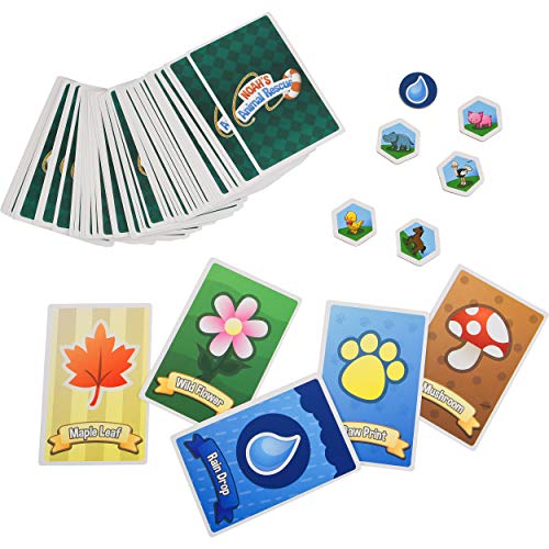 Noah's Animal Rescue Cooperative Bible Board Game for Kids Ages 4 and Up | No reading required, easy to learn. Bible-story theme, kids work together to rescue animals. Perfect for family game night.