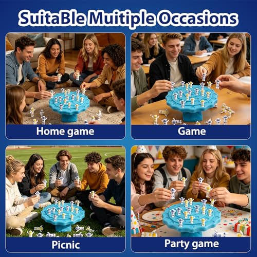 rytopt Astronaut Balance Game, 2-Player Balance Tree Board Game, Interactive Family Balance Tree Tabletop Game for Adult, Board Games, Family Games, Family Game Night