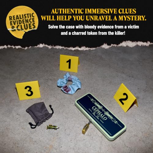 Hunt A Killer x Morbid: The Salem Slicer - Murder Mystery Game for Adults, True Crime Detective Board Games with Realistic Evidence, Forensic Files & Exclusive Podcast, 1+ Players, Ages 17+ - style: Salem Slicer