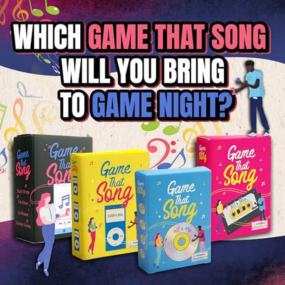 Game That Song - Music Party Game for Adults & Families | Card Game for Game Night | Compete to Play the Best Song | 3-6 Players or Groups - style: *Original*