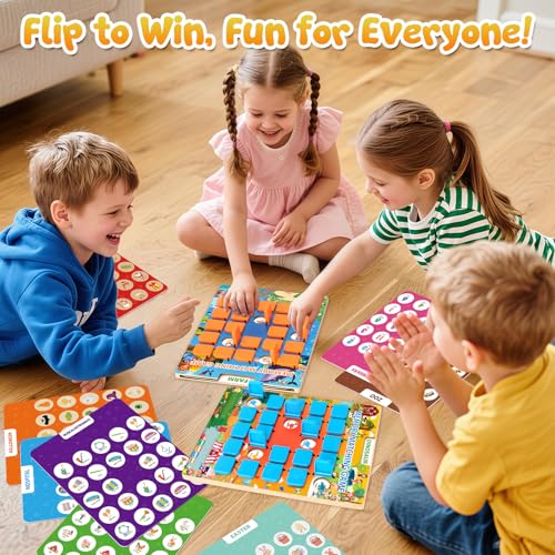 Matching Memory Game for Kids, 2 Pack Travel Toy for Toddlers Boys Girls | Road Trip Travel Essentials for Kids Ages 3 4 5 6 7 8 Years Old, Airplane, Car, Camping Activity, Christmas Birthday Gifts