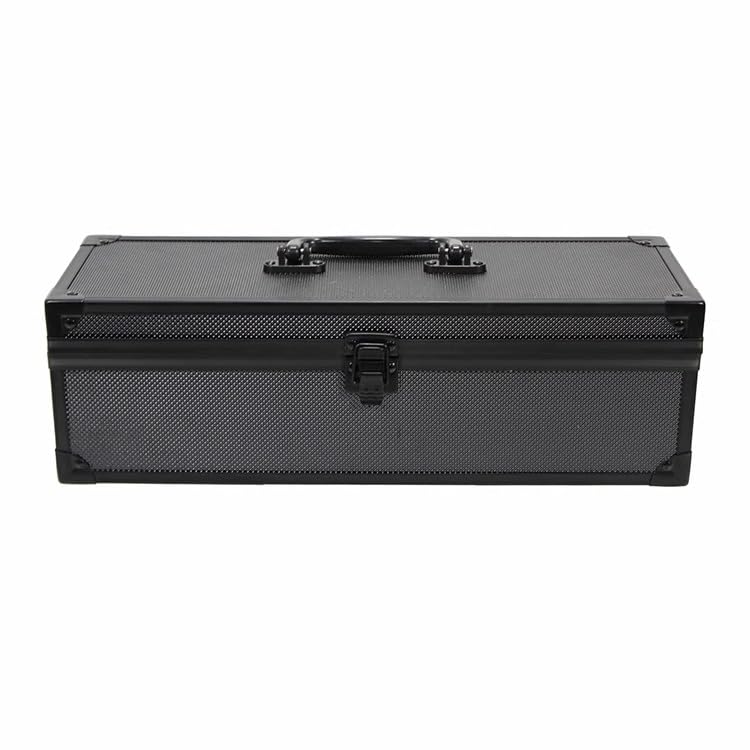 Trading Card Storage Case for Graded Cards, Holds 43 Magnetic Card Holders or Card Slabs, Hard Shell Card Organizer Box with Foam Protection for Sports Cards & Collectible Trading Cards