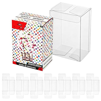 12 PCS Protector Box for Booster Bundle/Build and Battle, Booster Bundle Case, Booster Pack Protector (Will NOT fit New Booster Bundle) Compatible with Booster Bundle Pack Case Trading Cards