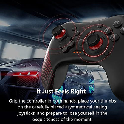 acer Nitro Wired Gaming Controller - Featuring Joystick, Directional Pad, Turbo Button, Action Buttons and LED Indicator Lights - Compatible with Windows and Android Devices