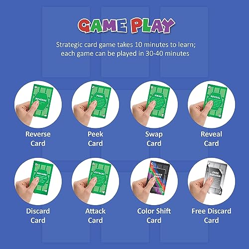 Card Game Expansion Pack – Family-Friendly Card Game – Fun for Kids, Teens & Adults – Expands Game Play to 6 Players – for Game Night, Family Night, Parties (Expansion Pack)…