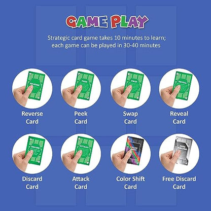Card Game Expansion Pack – Family-Friendly Card Game – Fun for Kids, Teens & Adults – Expands Game Play to 6 Players – for Game Night, Family Night, Parties (Expansion Pack)…