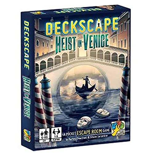 DaVinci Games Card Games Deckscape - Heist in Venice SW