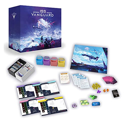 Awaken Realms ISS Vanguard Board Game - Explore Space in a Cooperative Sci-Fi Strategy Game, Thrilling Adventure for Teens & Adults, Ages 14+,1-4 Players, 90-120 Minute Playtime