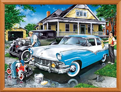 MasterPieces 400 Piece Jigsaw Puzzle for Adults, Family, Or Youth - Three Generations - 18"x24" - style: Three Generations