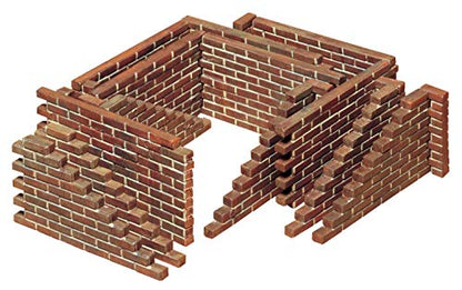 Tamiya Models Brick Wall Set