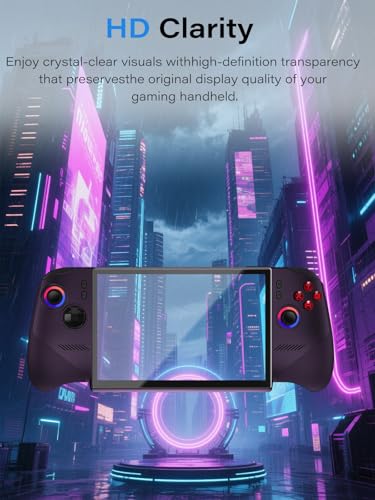 3 Pack Screen Protector for MSI Claw 8 EX AI+ CG3EM Handheld Game Console, Tempered Glass, 9H Hardness, Anti-Scratch, Bubble Free, HD Clarity