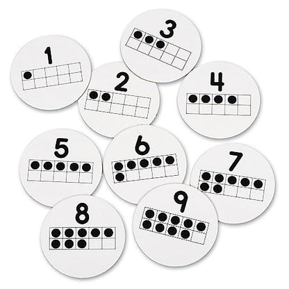 Learning Resources 10 on the Spot Ten Frame Game