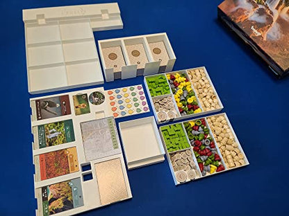 Insert/Organizer for Earth Board Game (fits Sleeved Cards)