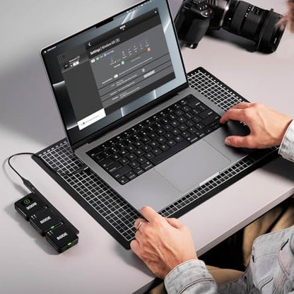 RØDE Wireless GO III (Gen 3) – Compact Wireless Mic – Pristine Audio, 32-bit Float Recording, Automatic Level Control, for Phones, Cameras and Computers (Black) | Dual-Channel, 32-Bit Float Recording, Series Iv 2.4ghz, 260m Range, USB-C, Up to 7-Hr Batter