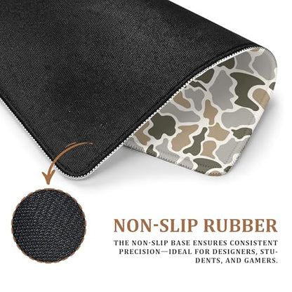 Camo Flying Bird Mouse Pad, Bird Lover Gifts, Wildlife Hunting Style Animal Mouse Pad for Home Office Computer Gaming Desk Essentials, 9.5x7.9 Inch - color: 13Child