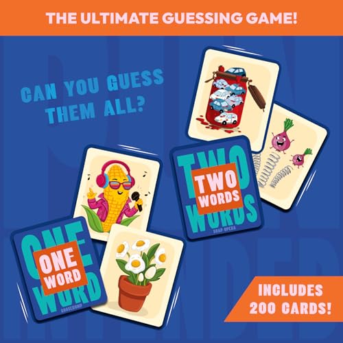 Pun Intended – Picture Guessing Card Game, Party Game for Families & Adults | Fast-Paced Board Game, Puns & Wordplay Fun Gift for Game Lovers, Family Game Night, Travel-Friendly, 2–10 Players