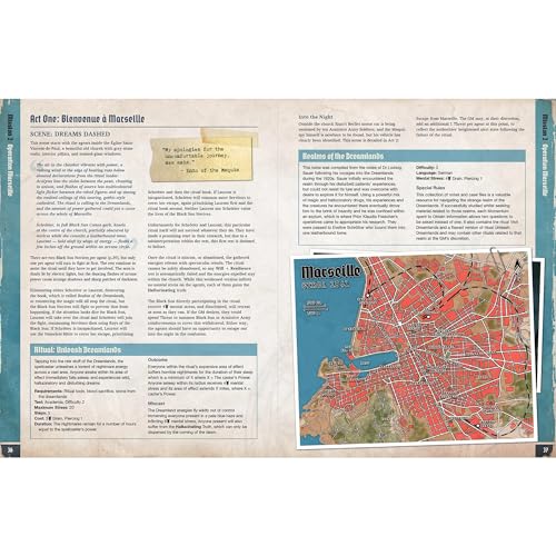 Modiphius Entertainment: Achtung! Cthulhu 2d20: Mission Dossier 2 - The Dark Beyond - Expansion Hardcover RPG Book - style: Dossier 2