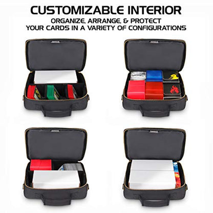 ENHANCE Tabletop MTG Card Travel Bag + Trading Card Binder Album - Bundle