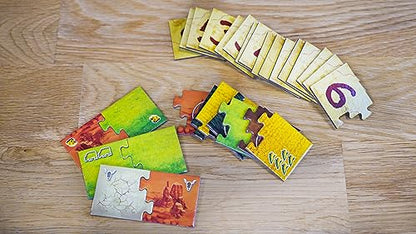 Strategy Board Game, Kingdomino Mechanic with a Twist, Tabletop Game for Kids Teens Adults and Family Game Nights, Ages 8+, 2-4 Players, Moon River by Blue Orange Games - style: Moon River