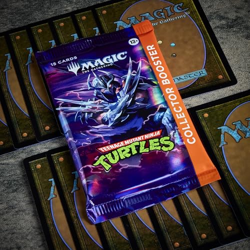 Magic: The Gathering | Teenage Mutant Ninja Turtles - Collector Booster Box | 12 Packs | Collectible Trading Card Game