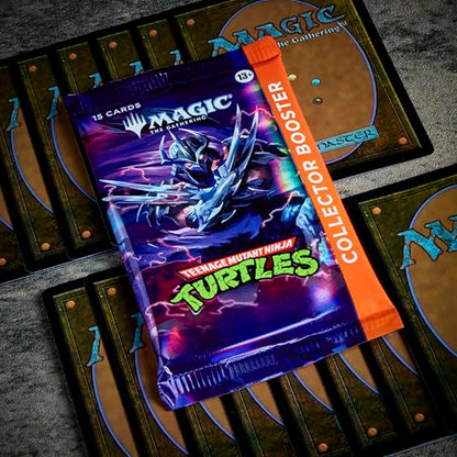 Magic: The Gathering | Teenage Mutant Ninja Turtles - Collector Booster Box | 12 Packs | Collectible Trading Card Game