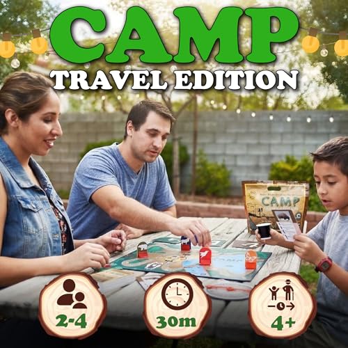 Education Outdoors Camp Travel Edition | lawn-game-equipment - color: Multicolor