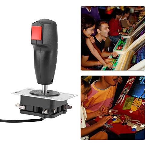 Walfront 8 Way Flight Joystick - 8 Way Flight Joystick with & Top Button For game for Video Game Arcad