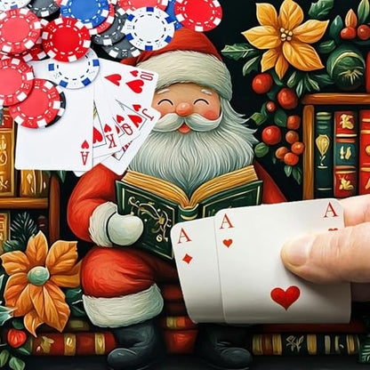 Old Man On Bookshelves for MTG & TCG Playmat Mouse Pad,BFDHGQZC 24" x 14" Game Mat for MTG/RPG/CCG Trading Card Game Playmats Table Mat Perfect for Card Games Video Games Computer Office - color: Old Man on Bookshelves