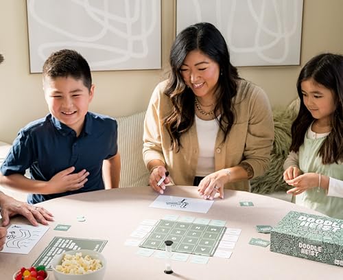The Quick Drawing and Deduction Family Party Game for Kids, Teens, College Students, Adults & Families - Perfect for Fun Parties and Board Games Night with Your Group