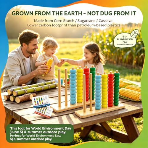3D Color Stacks Challenge Game,2-4 Players Family Board Game for Adults & Teens,Mini Color Stack for Game Night and Travel