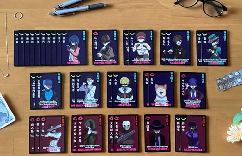 Dying Message Werewolf Style Hidden Identity Social Deduction Party Game | mystery clues decoding tabletop, fits 4-15 players, portable compact box, adults teens family gatherings