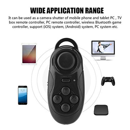 FOSA Bluetooth Game Controller, Mini Portable Wireless Remote Gamepad Joystick for Mobile Phones Tablets Computers TV Plastic 73x31x13mm