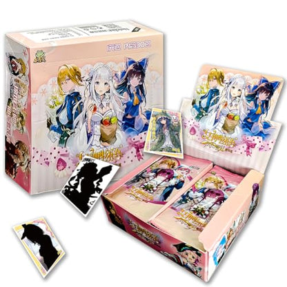 Goddess Story 1YUAN12 Series - QiongZi, Booster Box Anime Girl Collection Trading Cards (NS1-12) - color: Ns1-12