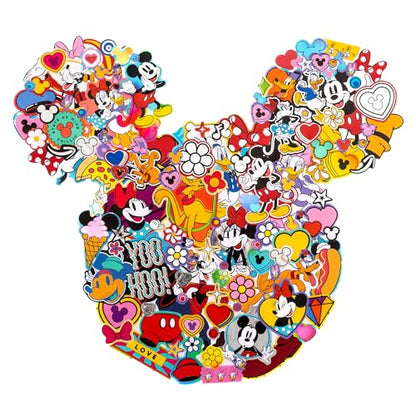 Fashion Angels Disney Mickey & Friends 1000+ Tabbed Sticker Collection Book | Includes Holographic, Vinyl & Alphabet Stickers, For Kids Ages 6+ - color: Mickey & Friends
