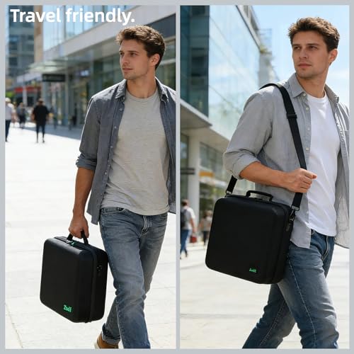 Hard Carrying Case Compatible with Xbox Series X, Controller, Accessories | Protective Travel bag for Xbox Series X Disc or Digital Version Console, Cables and Other Accessories