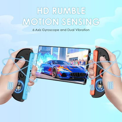 Ncanoi Compatible with Nintendo Switch 2 Controllers, Wireless Replacement Controller for Switch 2, Support Rumble/Motion Controls/Gamechat/Mouse Mode